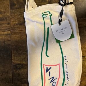 Kate Spade New York x Target Embroidered Canvas Tote Bag